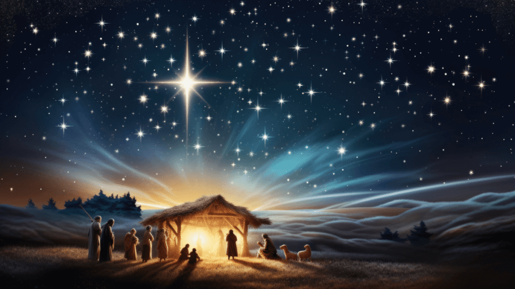 Christmas scene 2025